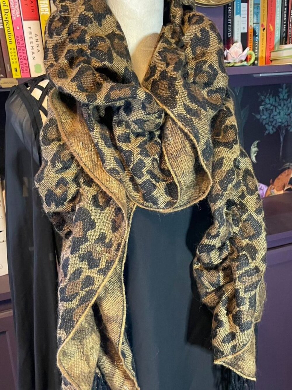 Leopard Print Scarf